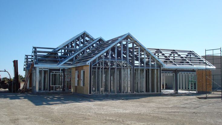 Estrutura de steel frame